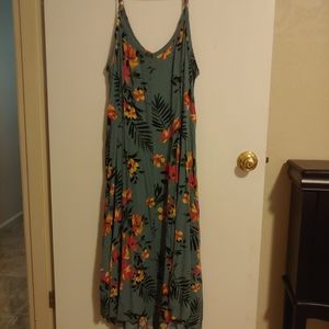 Torrid hi lo maxi dress